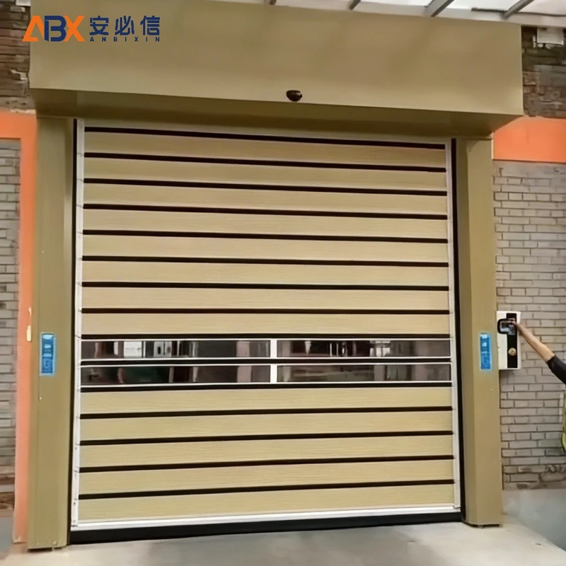黑河市螺旋式快速门